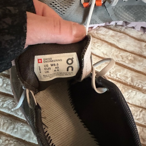 On Cloud Cloud X sneakers, no in soles size 8.5 - Picture 2 of 4